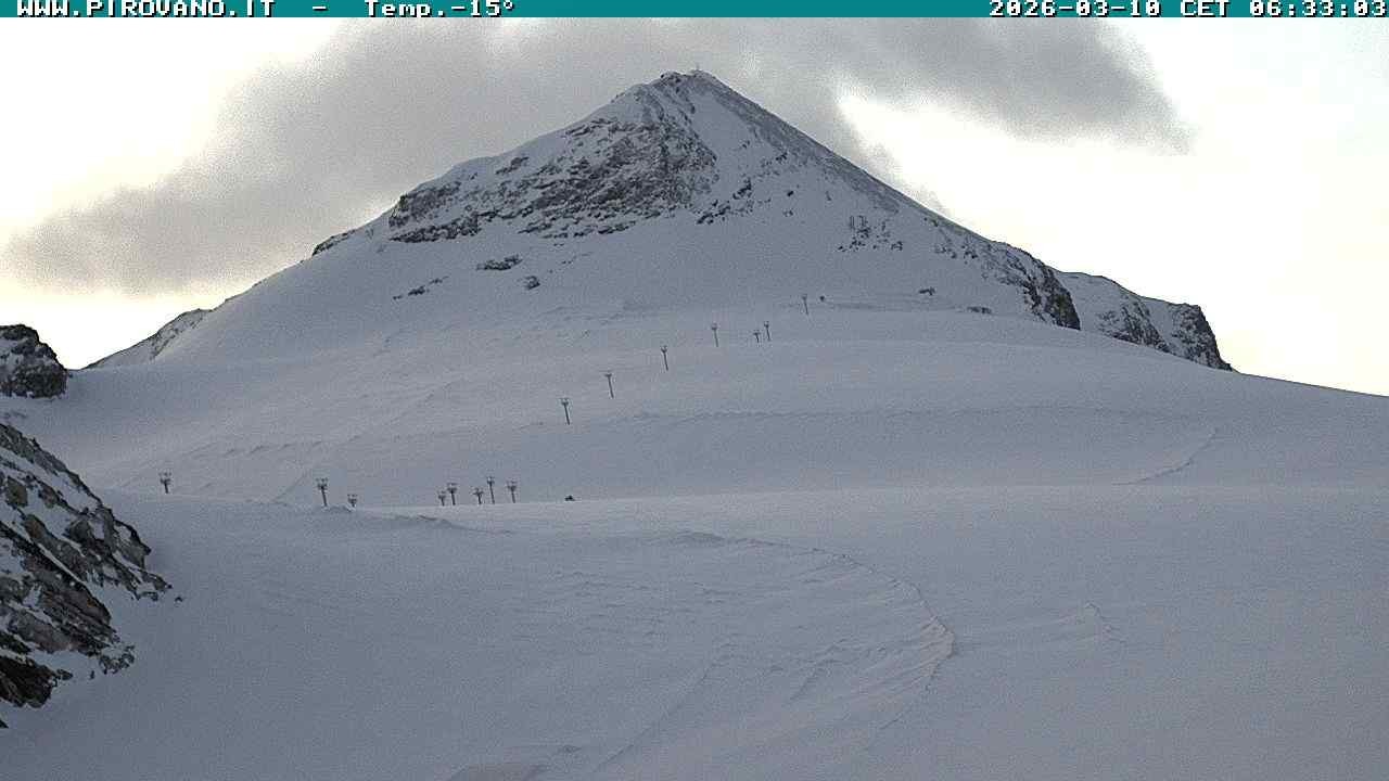 Archiv Foto Webcam Gletschersicht am Stilfser Joch