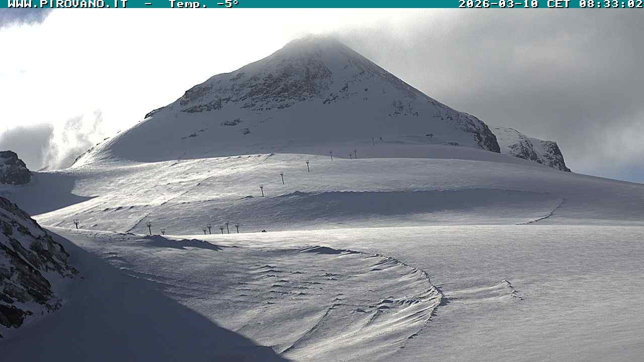 Archiv Foto Webcam Gletschersicht am Stilfser Joch