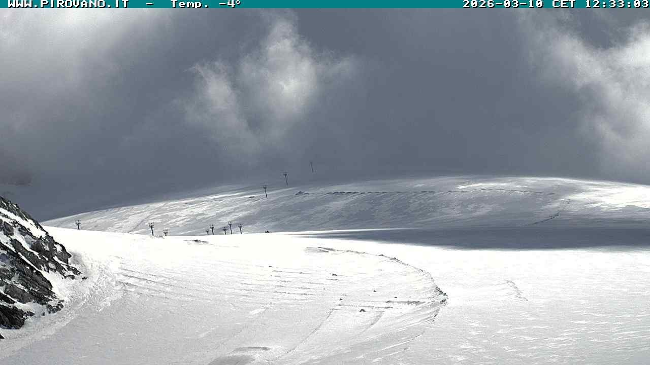 Archiv Foto Webcam Gletschersicht am Stilfser Joch