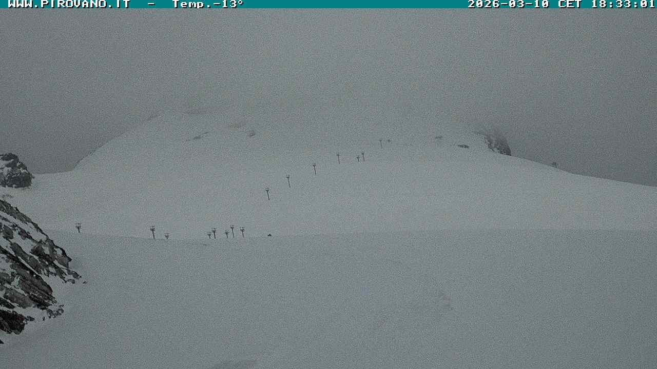 Archiv Foto Webcam Gletschersicht am Stilfser Joch