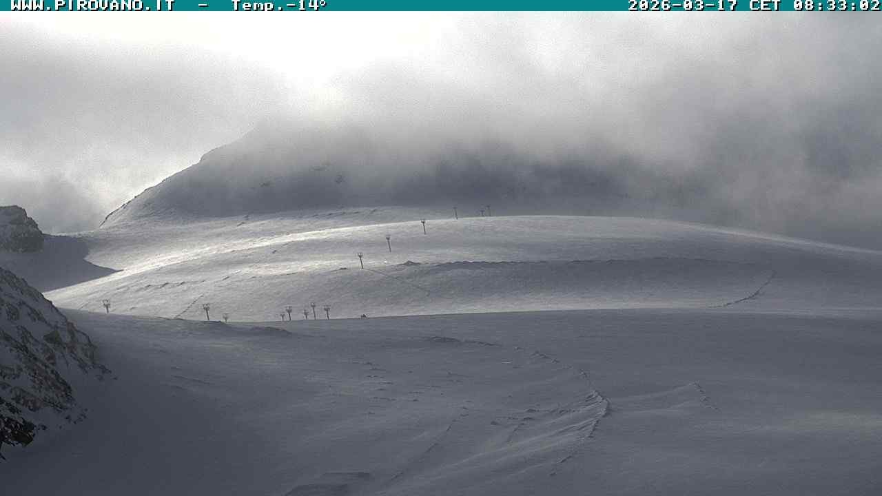 Archiv Foto Webcam Gletschersicht am Stilfser Joch