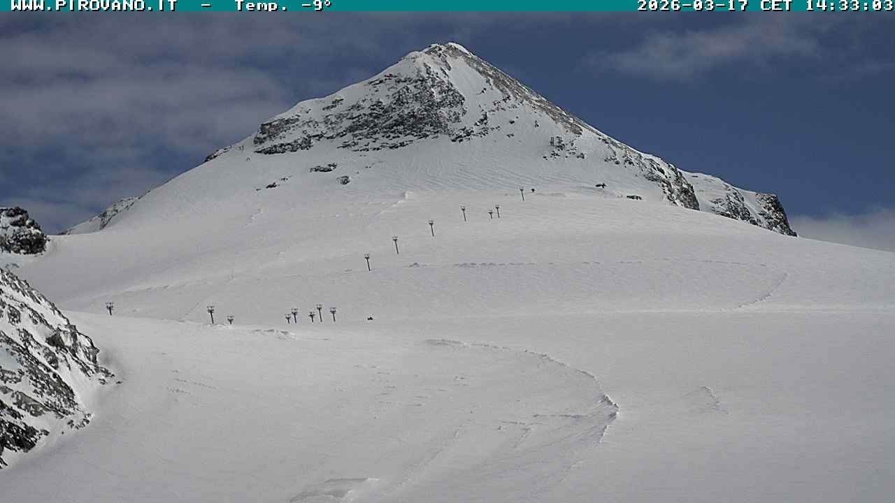 Archiv Foto Webcam Gletschersicht am Stilfser Joch
