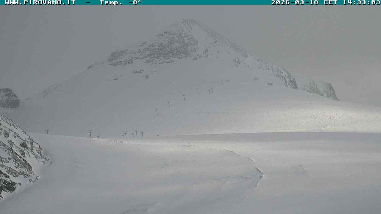 Archiv Foto Webcam Gletschersicht am Stilfser Joch