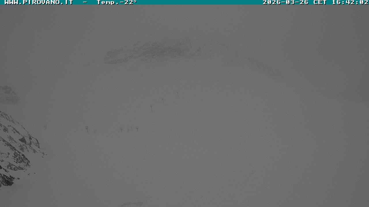 Archiv Foto Webcam Gletschersicht am Stilfser Joch