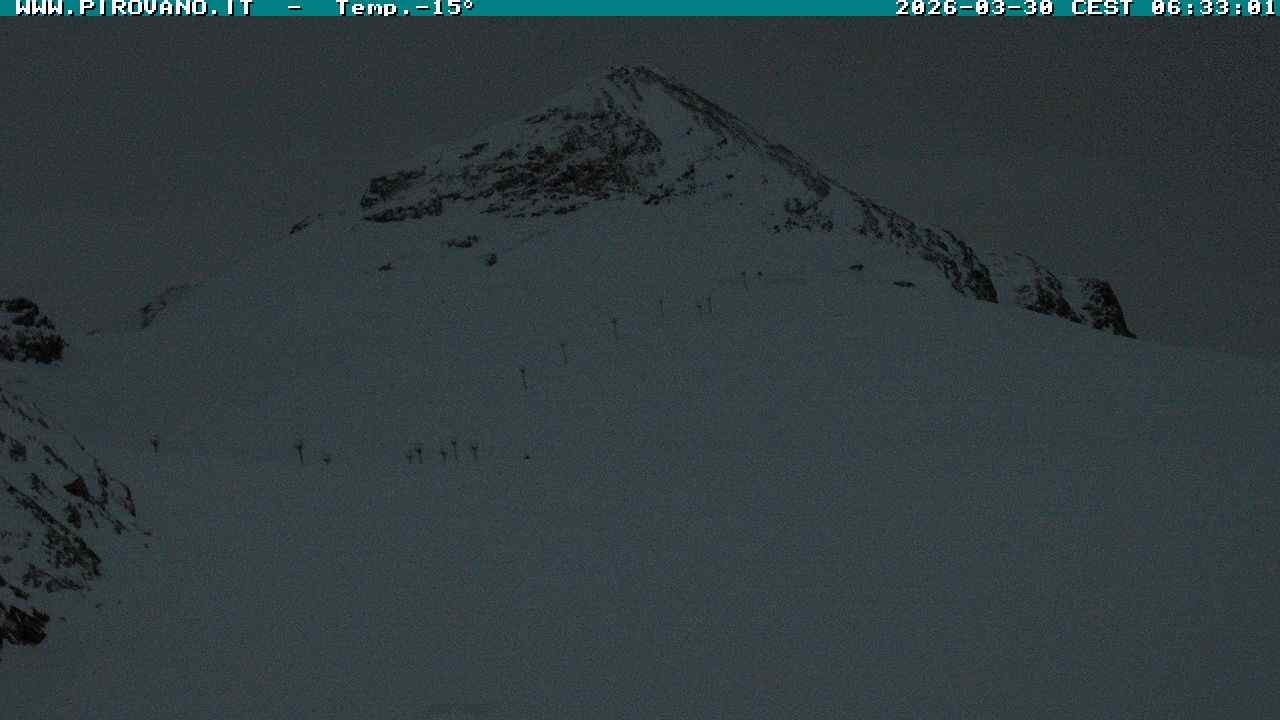 Archiv Foto Webcam Gletschersicht am Stilfser Joch