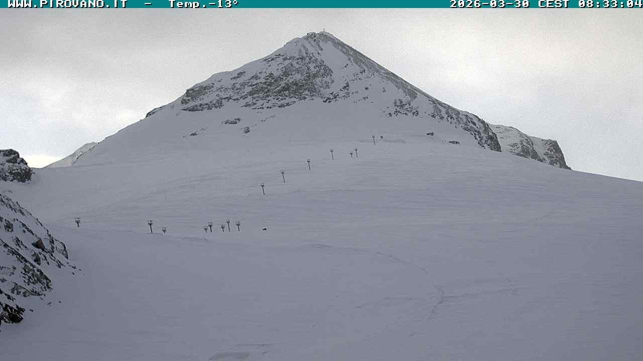 Archiv Foto Webcam Gletschersicht am Stilfser Joch