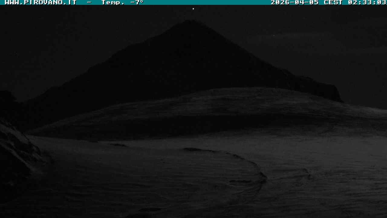 Archiv Foto Webcam Gletschersicht am Stilfser Joch