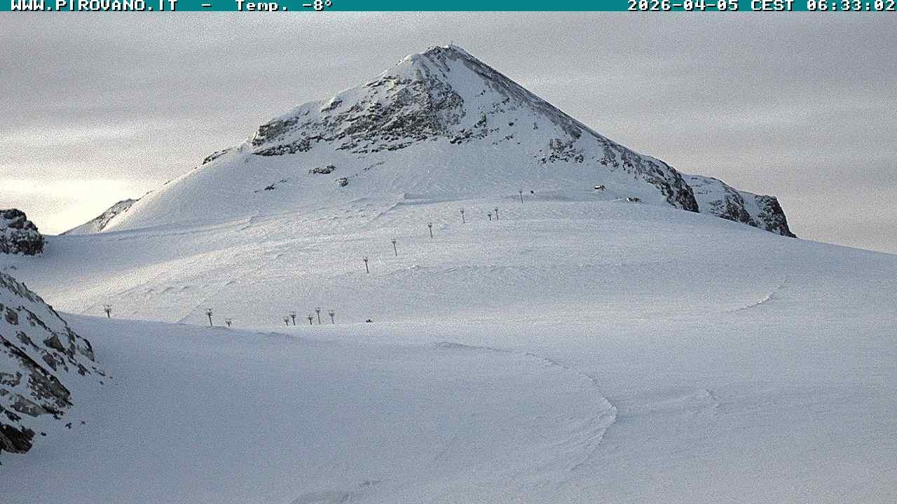 Archiv Foto Webcam Gletschersicht am Stilfser Joch