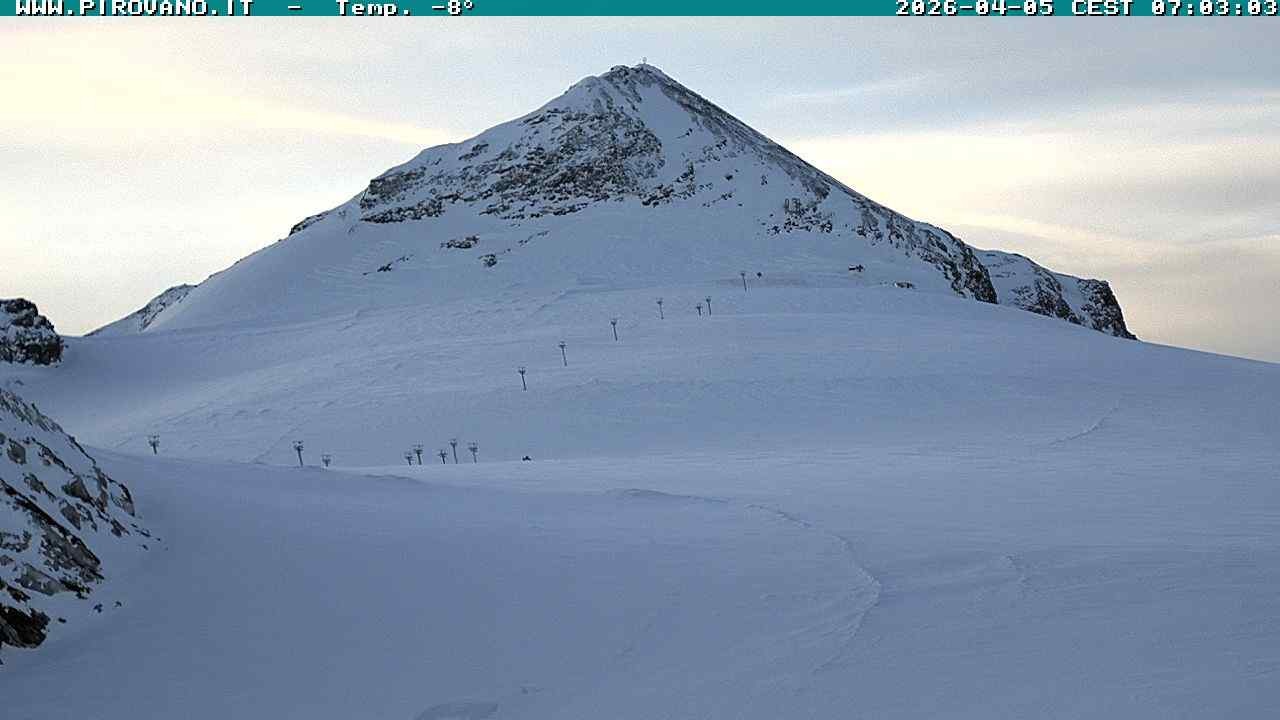 Archiv Foto Webcam Gletschersicht am Stilfser Joch