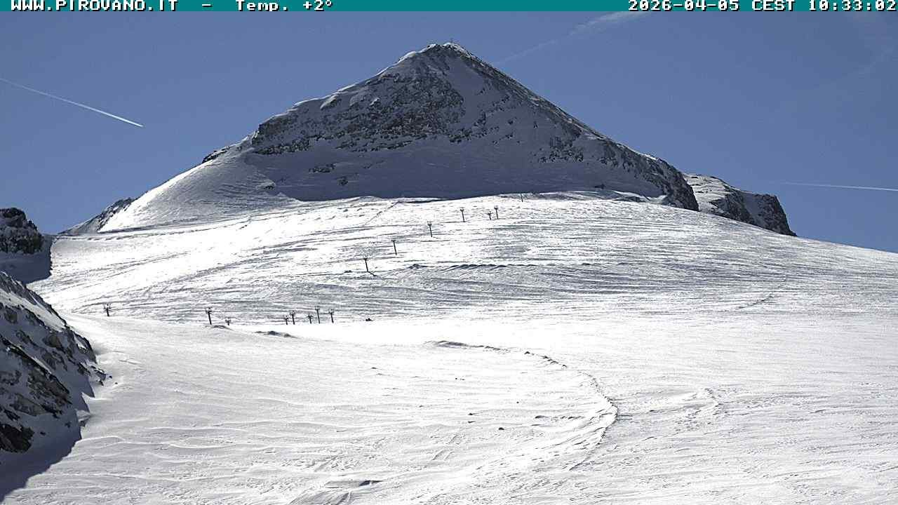 Archiv Foto Webcam Gletschersicht am Stilfser Joch