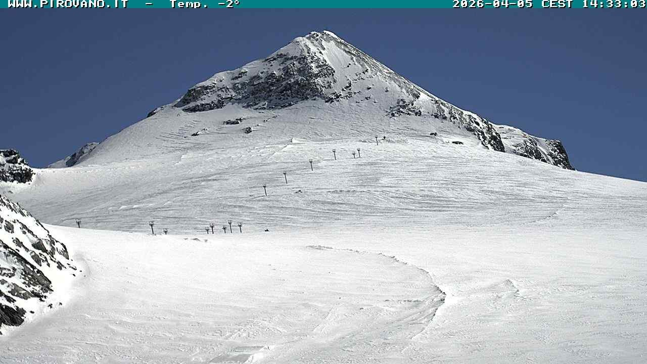 Archiv Foto Webcam Gletschersicht am Stilfser Joch
