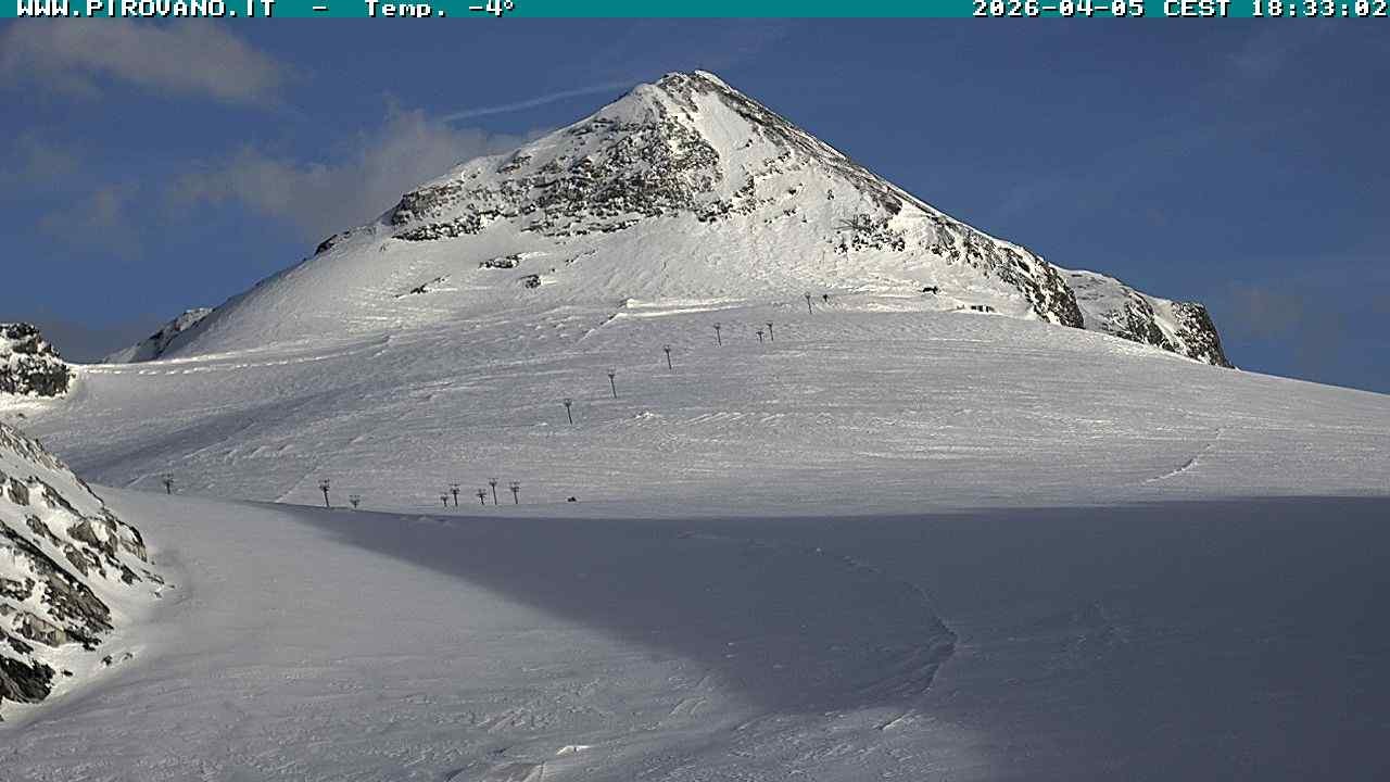 Archiv Foto Webcam Gletschersicht am Stilfser Joch