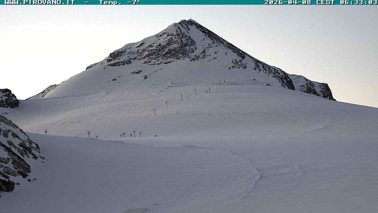 Archiv Foto Webcam Gletschersicht am Stilfser Joch