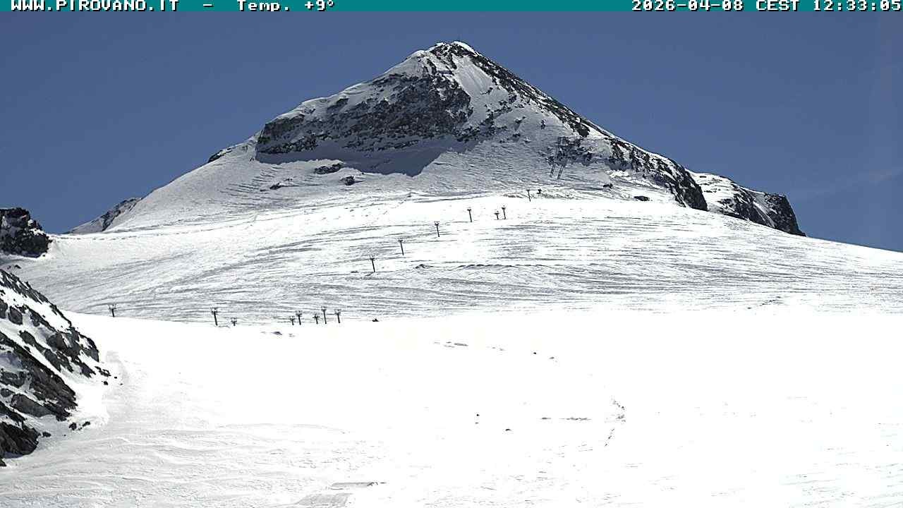 Archiv Foto Webcam Gletschersicht am Stilfser Joch