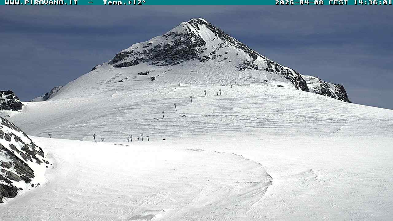 Archiv Foto Webcam Gletschersicht am Stilfser Joch