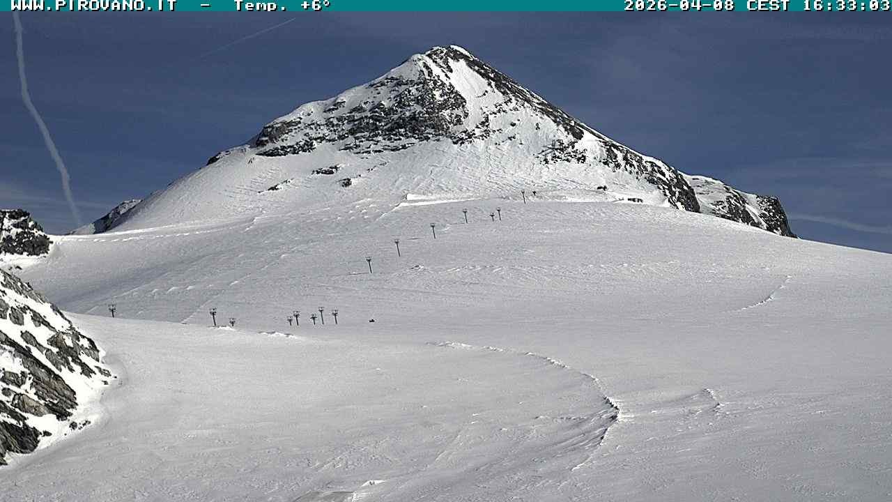 Archiv Foto Webcam Gletschersicht am Stilfser Joch