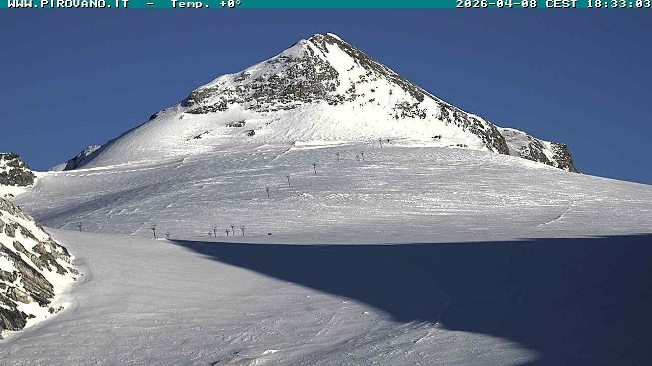 Archiv Foto Webcam Gletschersicht am Stilfser Joch