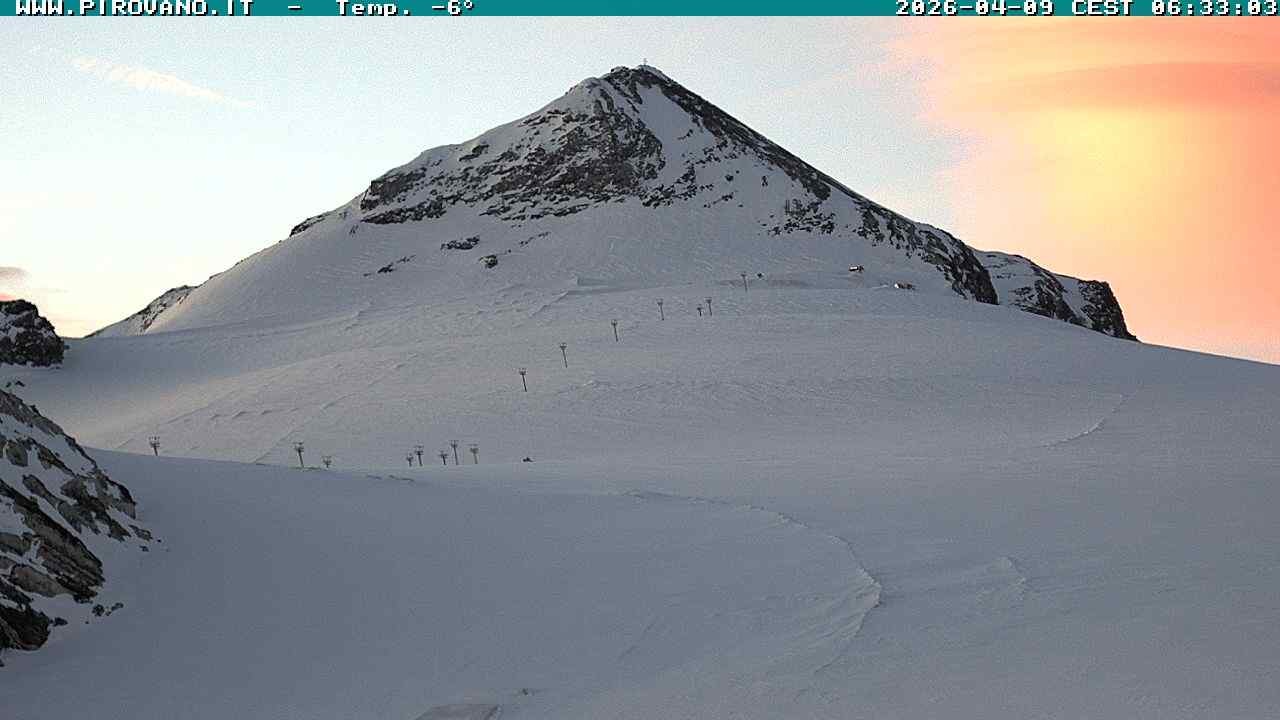 Archiv Foto Webcam Gletschersicht am Stilfser Joch