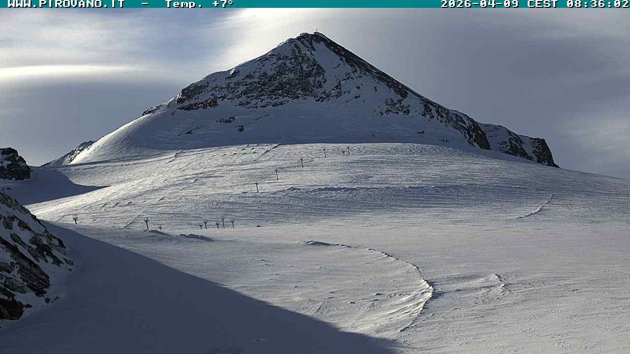 Archiv Foto Webcam Gletschersicht am Stilfser Joch