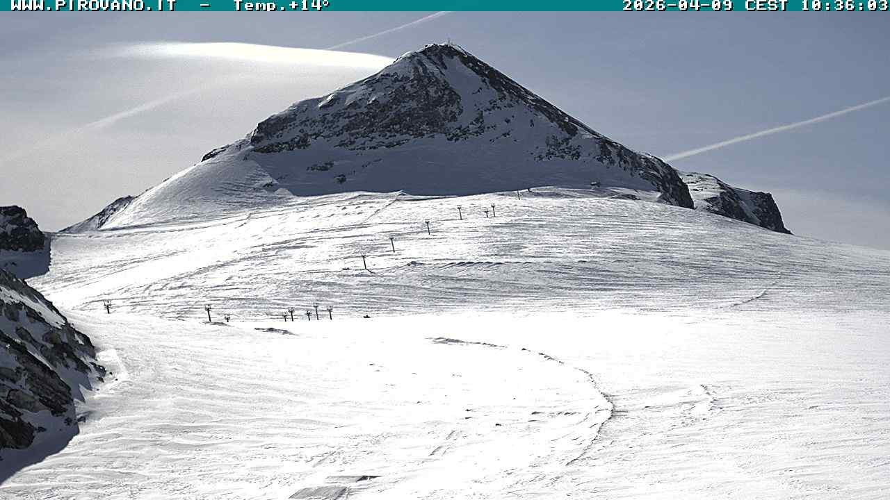 Archiv Foto Webcam Gletschersicht am Stilfser Joch
