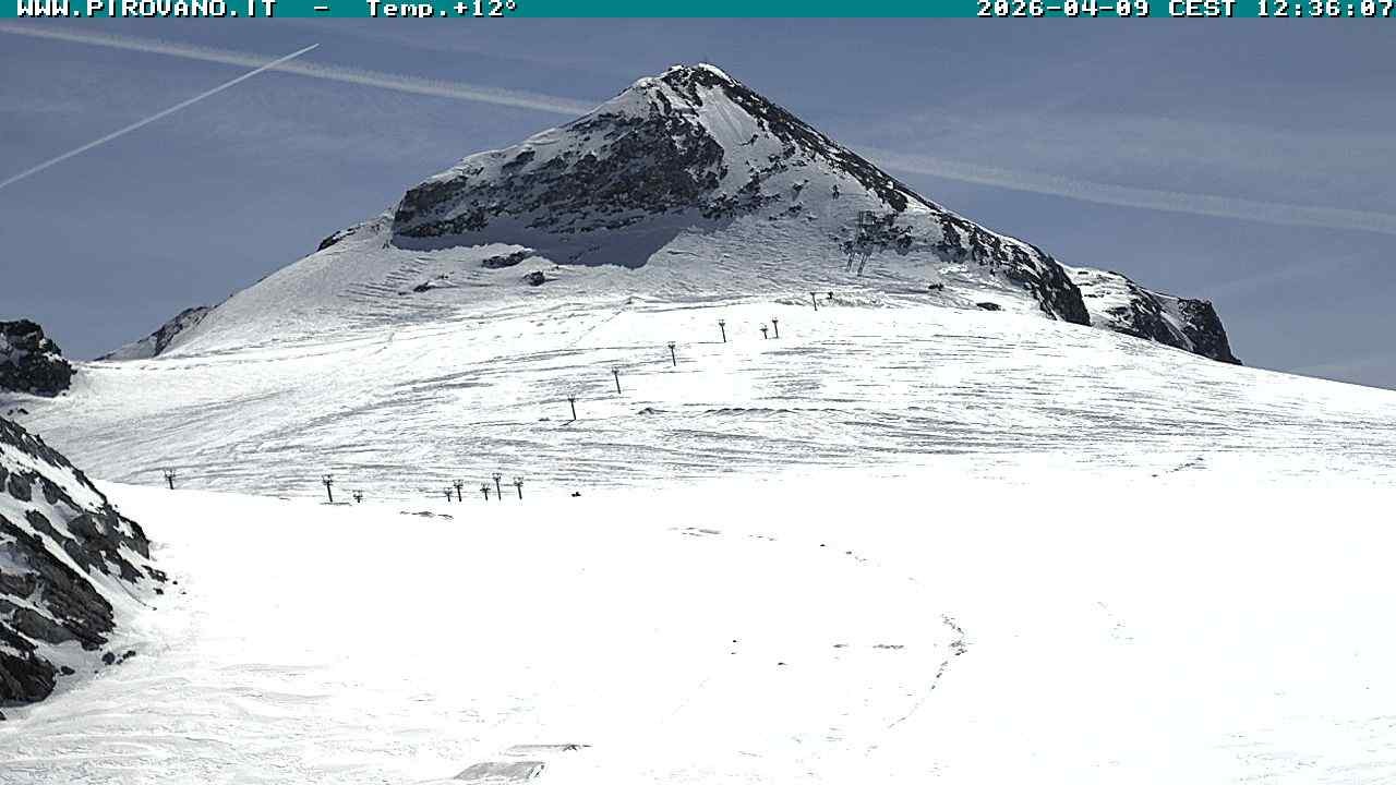 Archiv Foto Webcam Gletschersicht am Stilfser Joch