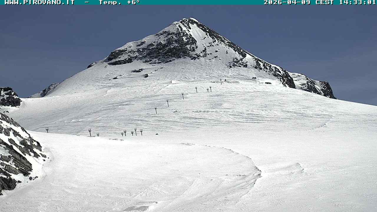 Archiv Foto Webcam Gletschersicht am Stilfser Joch