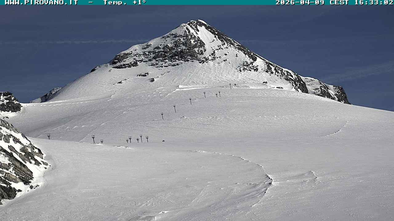 Archiv Foto Webcam Gletschersicht am Stilfser Joch