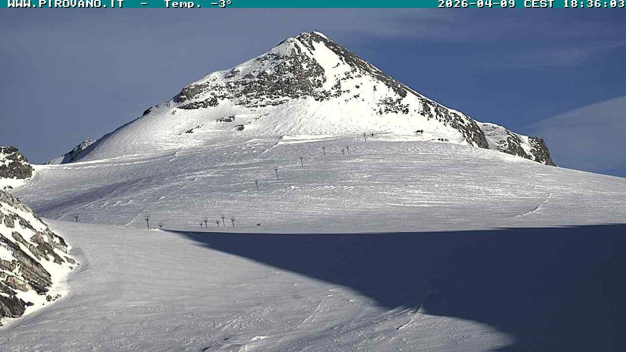 Archiv Foto Webcam Gletschersicht am Stilfser Joch