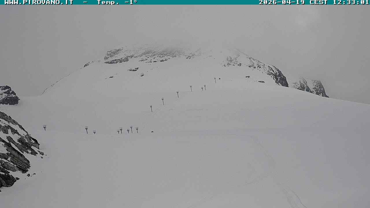 Archiv Foto Webcam Gletschersicht am Stilfser Joch