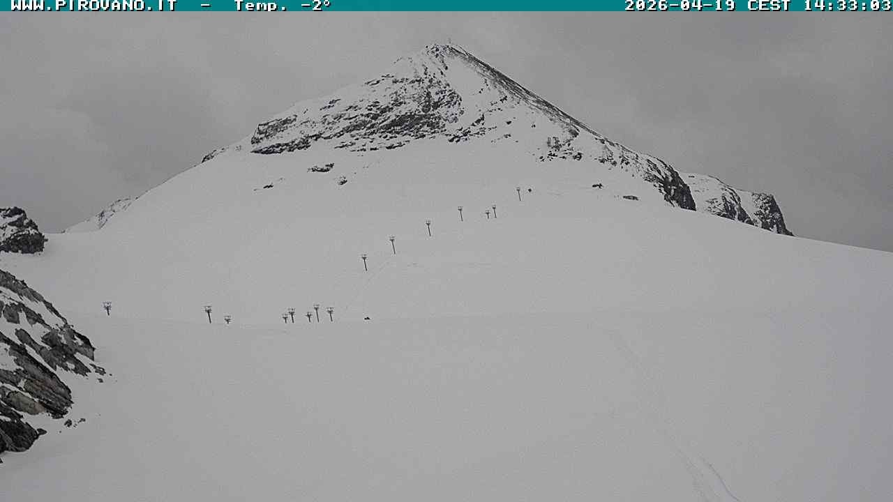 Archiv Foto Webcam Gletschersicht am Stilfser Joch