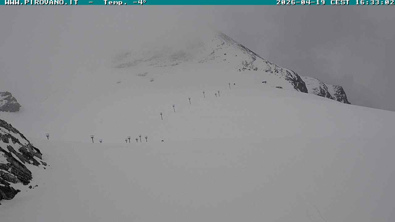 Archiv Foto Webcam Gletschersicht am Stilfser Joch