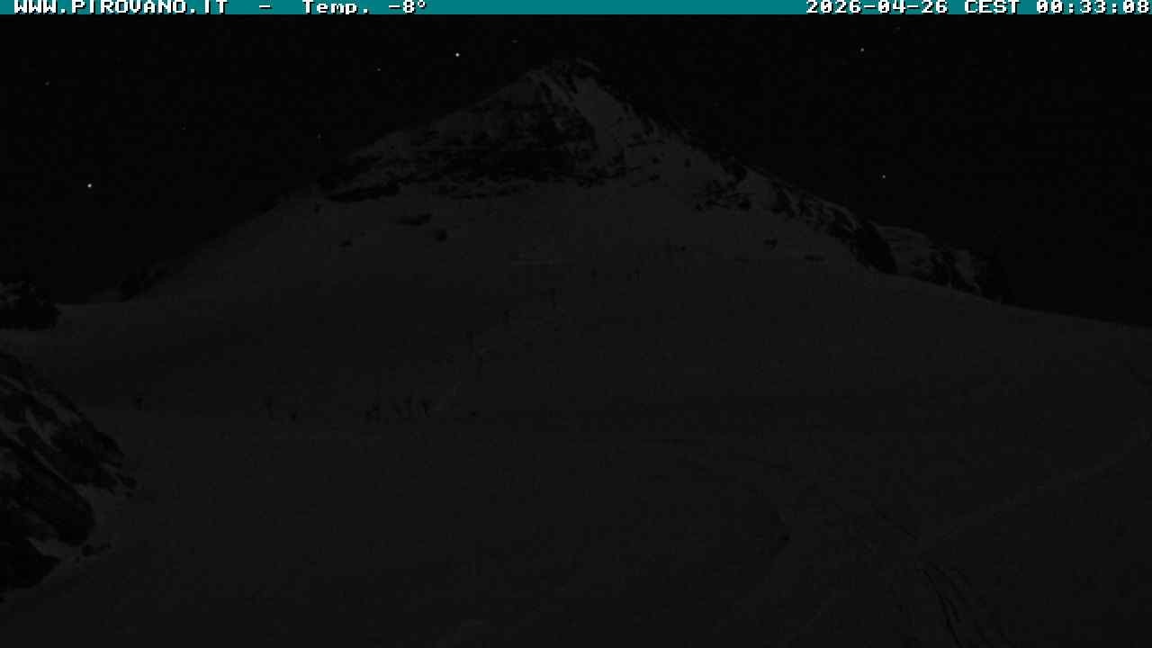 Archiv Foto Webcam Gletschersicht am Stilfser Joch