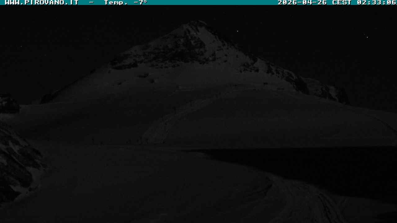 Archiv Foto Webcam Gletschersicht am Stilfser Joch