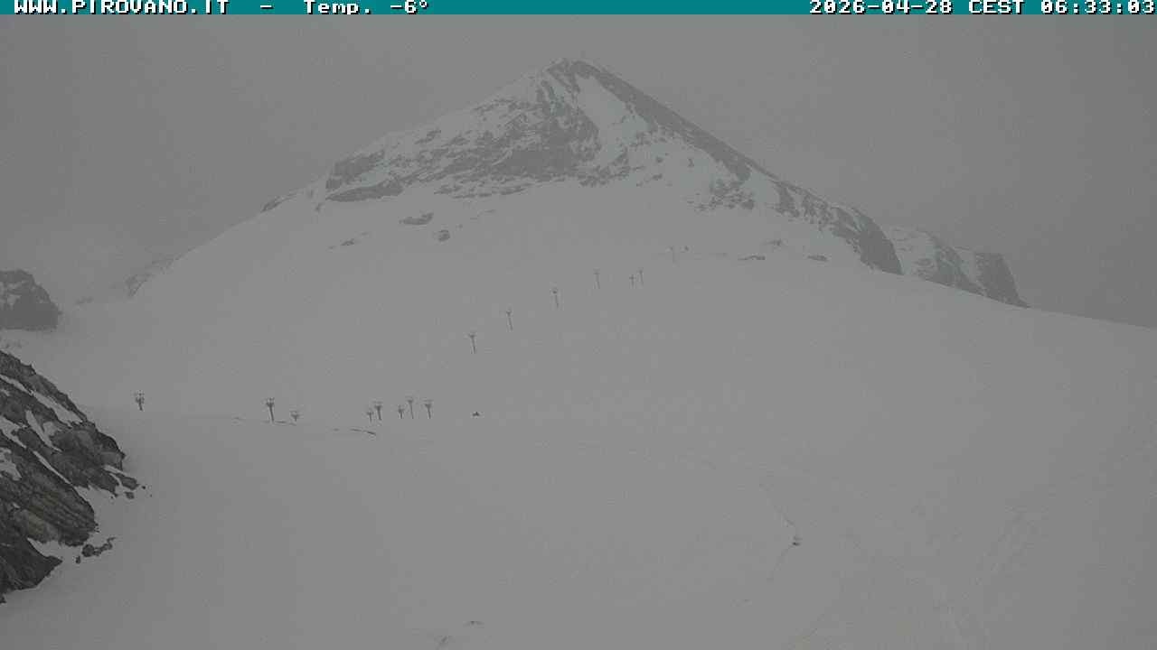 Archiv Foto Webcam Gletschersicht am Stilfser Joch