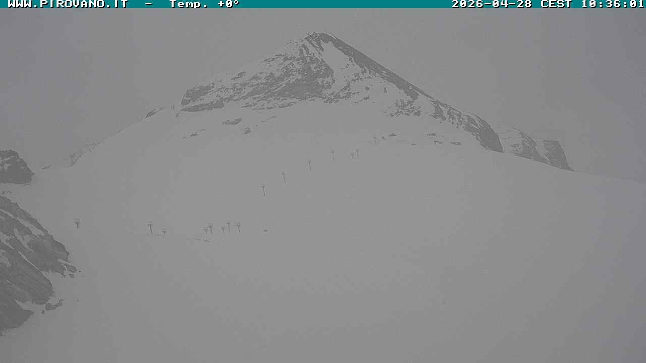 Archiv Foto Webcam Gletschersicht am Stilfser Joch