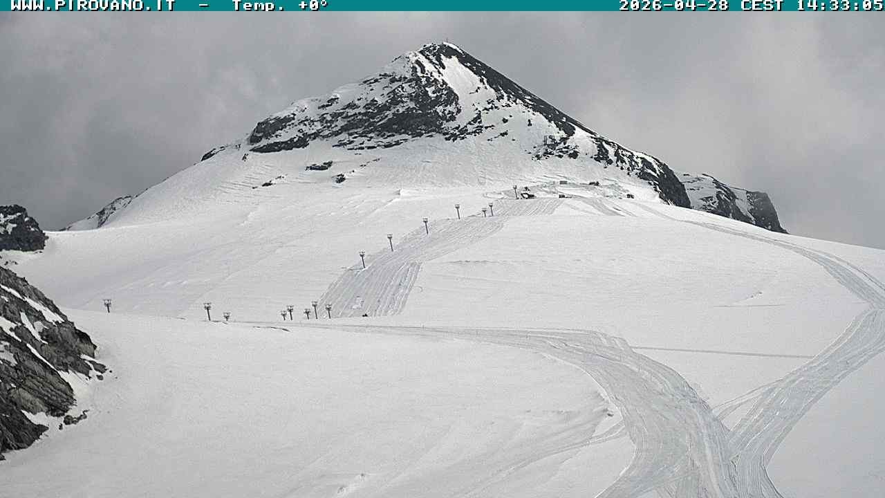 Archiv Foto Webcam Gletschersicht am Stilfser Joch