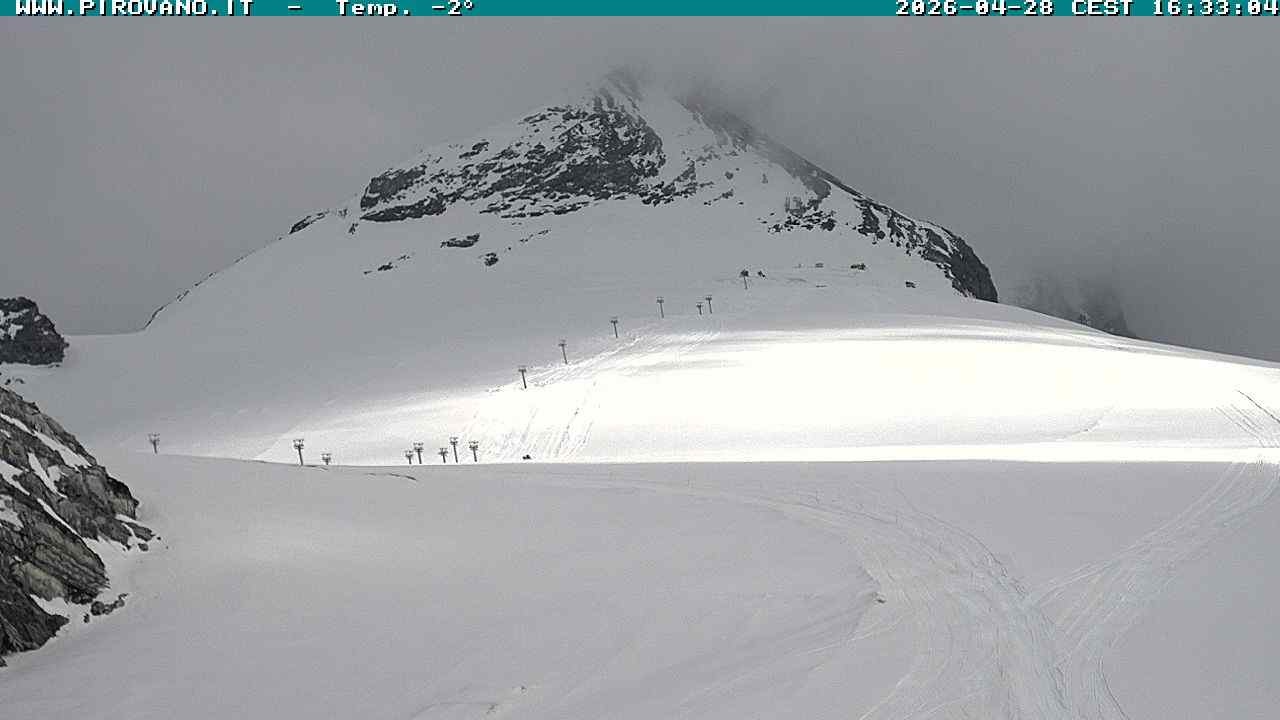 Archiv Foto Webcam Gletschersicht am Stilfser Joch
