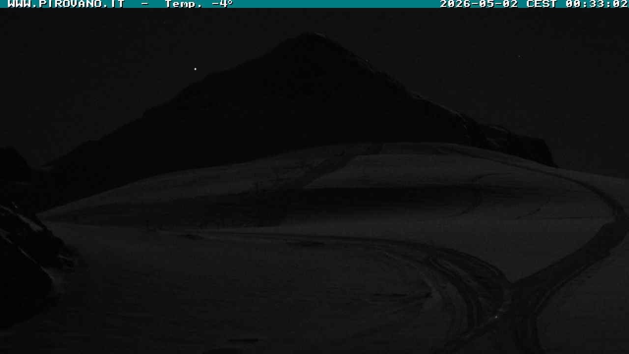 Archiv Foto Webcam Gletschersicht am Stilfser Joch