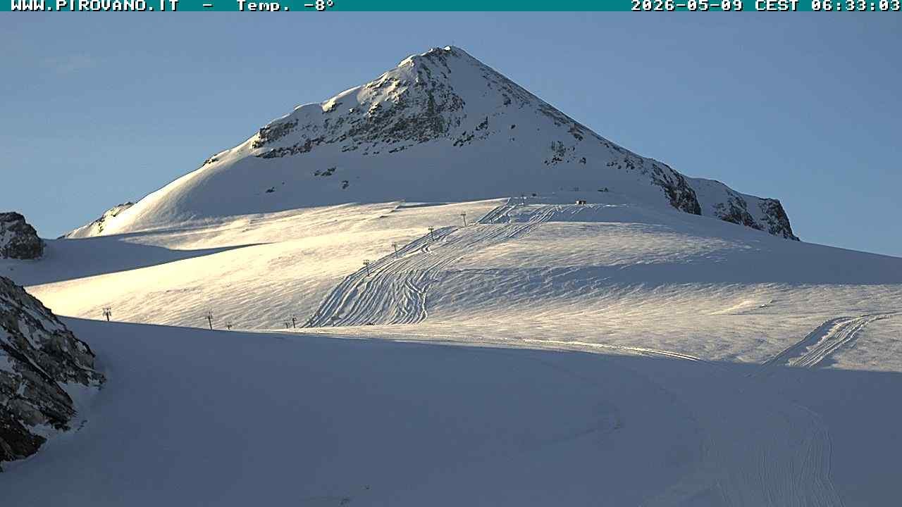 Archiv Foto Webcam Gletschersicht am Stilfser Joch