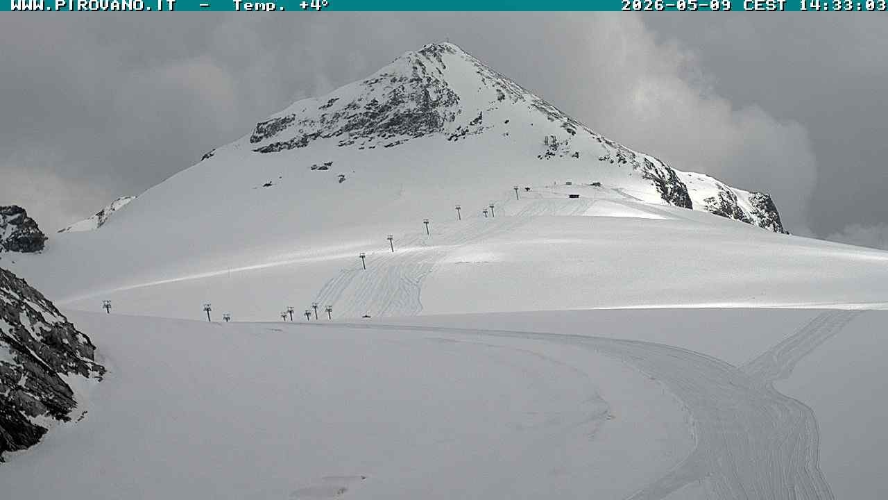 Archiv Foto Webcam Gletschersicht am Stilfser Joch