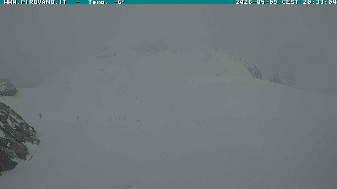 Archiv Foto Webcam Gletschersicht am Stilfser Joch