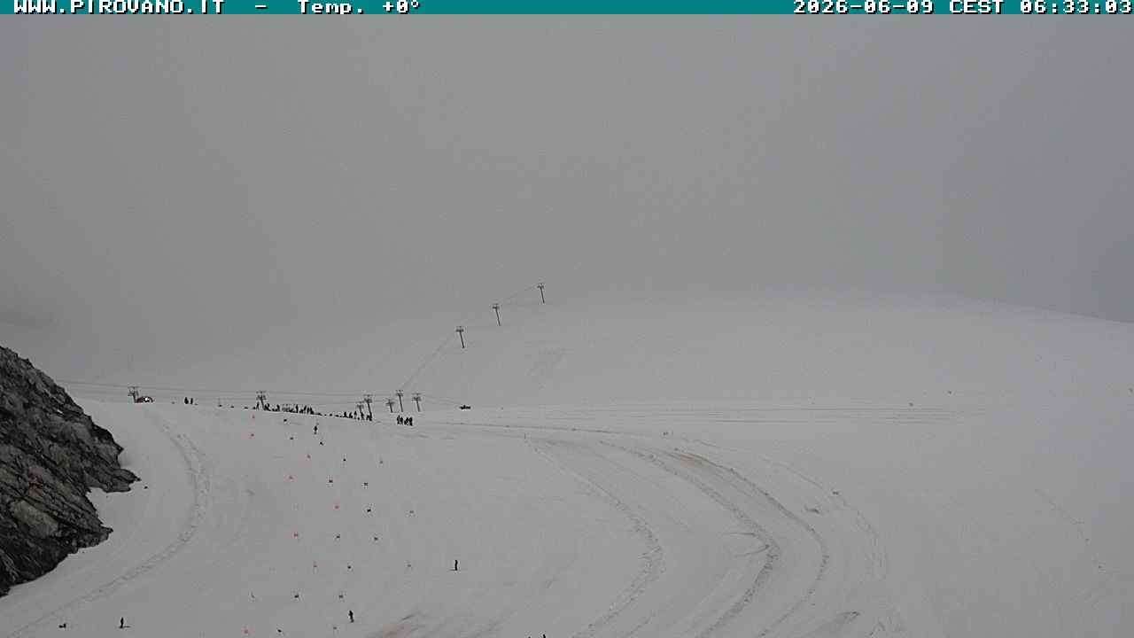 Archiv Foto Webcam Gletschersicht am Stilfser Joch
