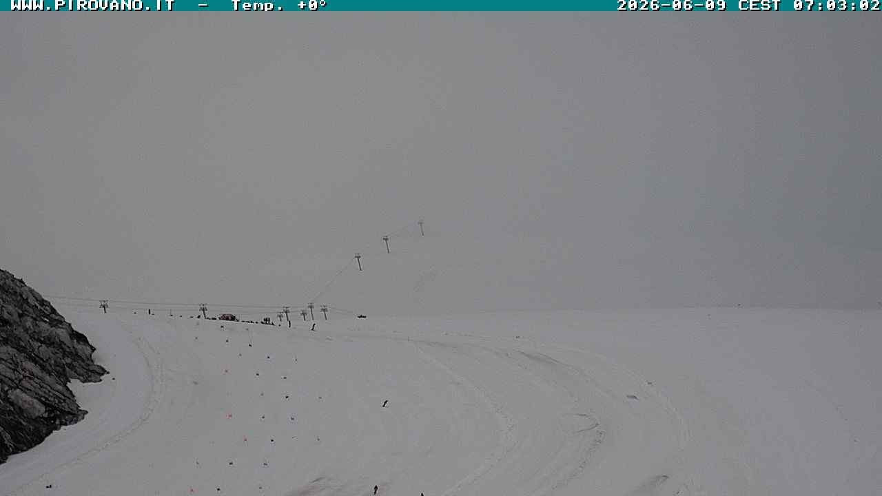 Archiv Foto Webcam Gletschersicht am Stilfser Joch