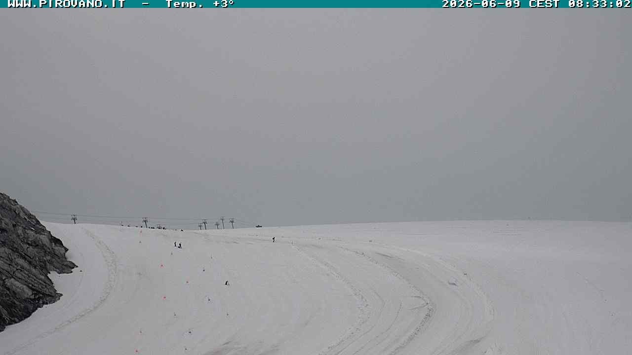 Archiv Foto Webcam Gletschersicht am Stilfser Joch