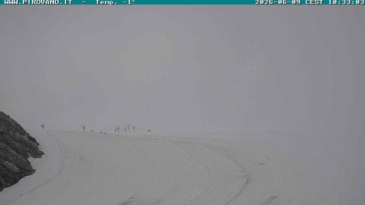 Archiv Foto Webcam Gletschersicht am Stilfser Joch