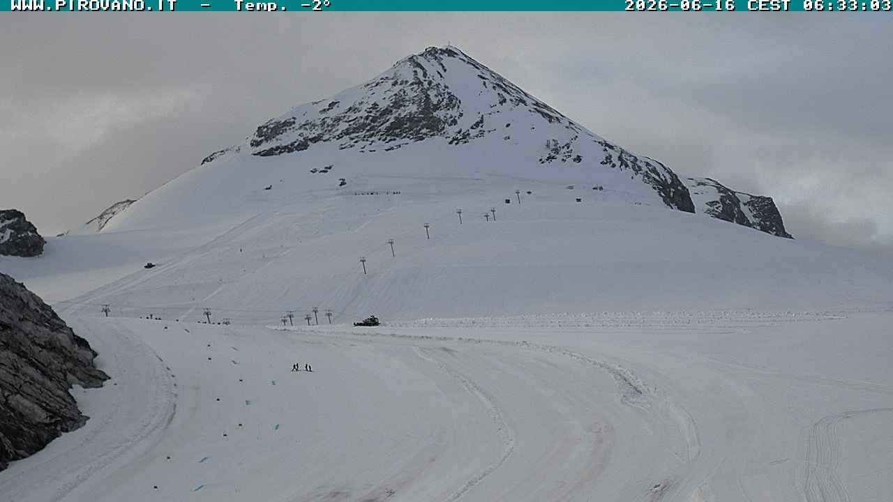 Archiv Foto Webcam Gletschersicht am Stilfser Joch