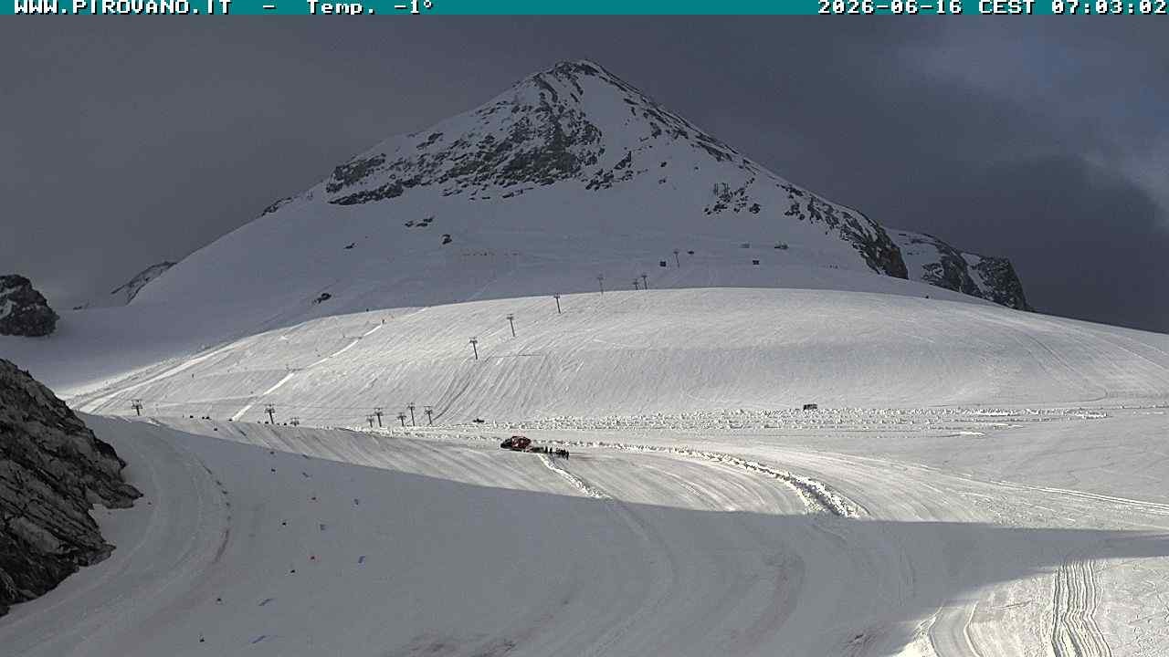 Archiv Foto Webcam Gletschersicht am Stilfser Joch