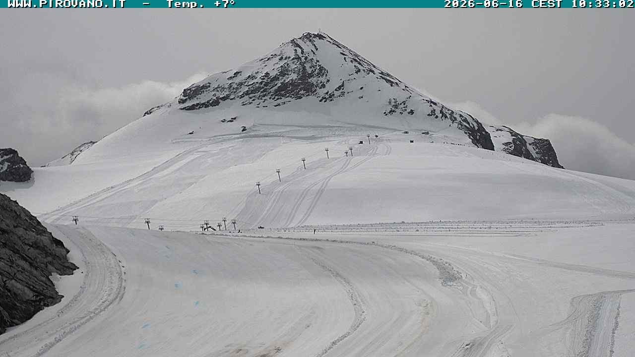 Archiv Foto Webcam Gletschersicht am Stilfser Joch