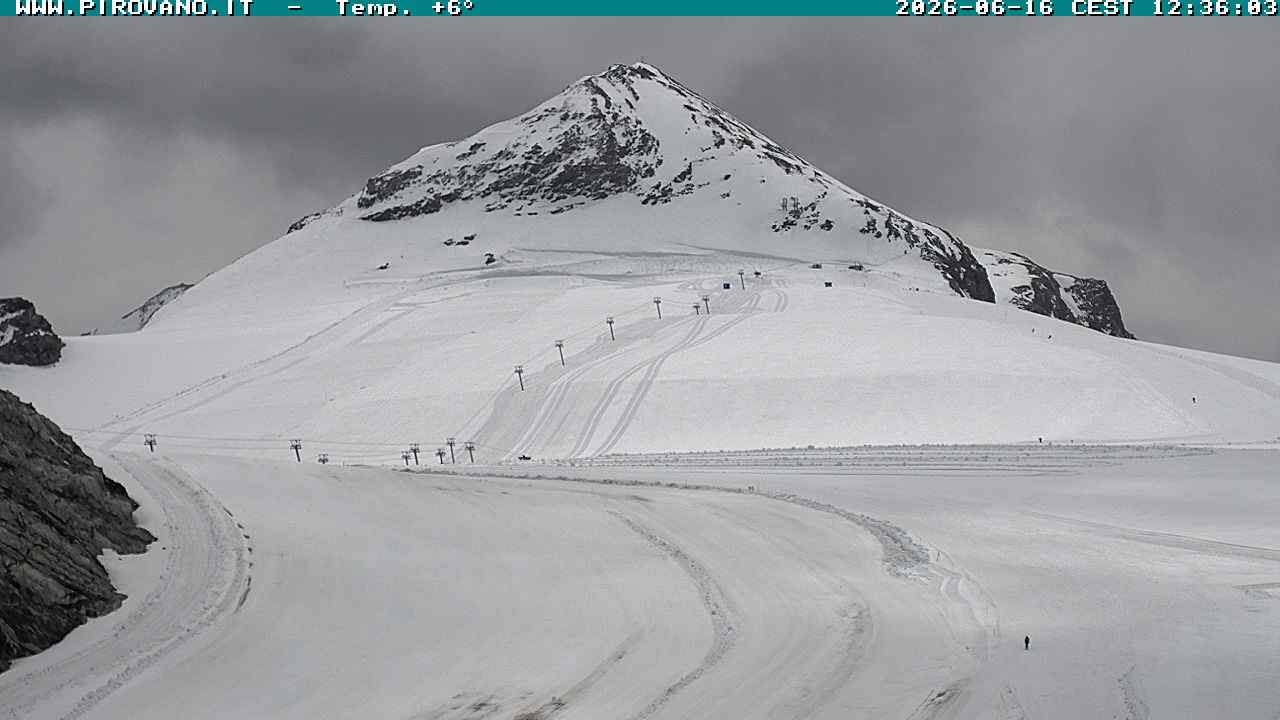 Archiv Foto Webcam Gletschersicht am Stilfser Joch