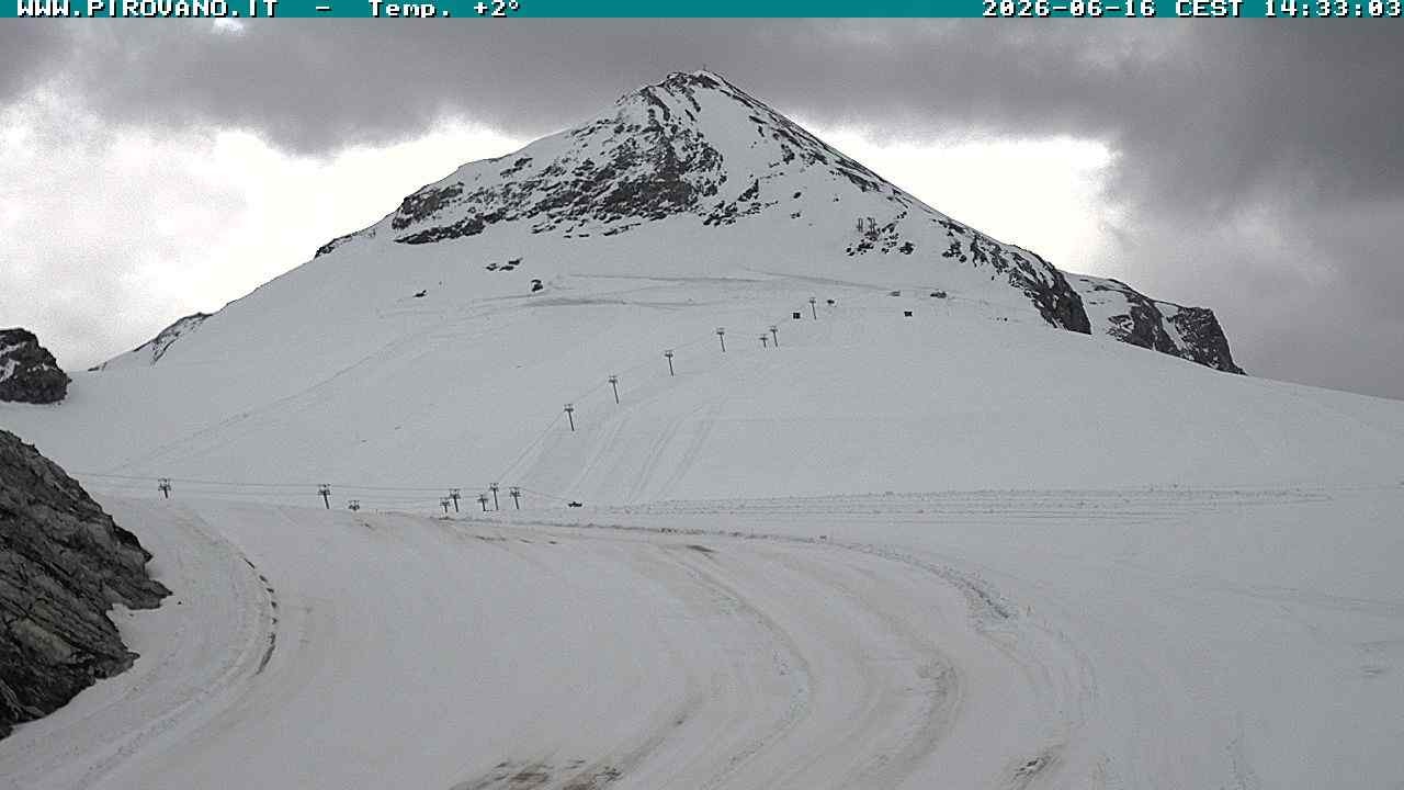 Archiv Foto Webcam Gletschersicht am Stilfser Joch